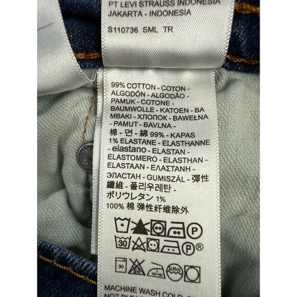 Levi’s 511 Mens W40 L32 Slim Fit Denim Jeans Medium Wash Stretch Casual Straight - Picture 8 of 14